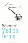 Image for Dictionary of medical terms.