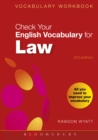 Image for Check your English vocabulary for law