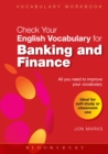 Image for Check your English vocabulary for banking and finance