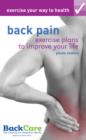 Image for Back pain  : exercise plans to improve your life