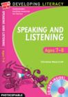 Image for Speaking and listening: Ages 7-8