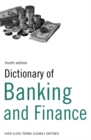 Image for Dictionary of banking and finance