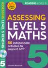 Image for Assessing Level 5 Mathematics : Independent Activities to Support  APP