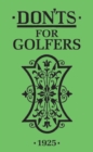 Image for Don&#39;ts for golfers