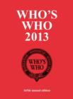Image for Who&#39;s who 2013  : an annual biographical dictionary