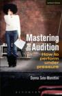 Image for Mastering the audition: how to perform under pressure