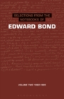 Image for Selections from the notebooks of Edward Bond