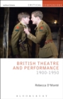 Image for British theatre and performance 1900-1950