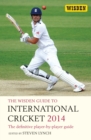 Image for The Wisden guide to international cricket 2014  : the definitive player-by-player guide