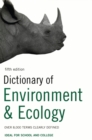 Image for Dictionary of environment &amp; ecology