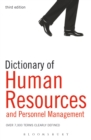 Image for Dictionary of human resources and personnel management