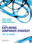 Image for Exploring Corporate Strategy : Text and Cases