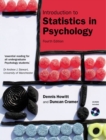 Image for Introduction to Statistics in Psychology : AND &quot;Introduction to SPSS in Psychology&quot;
