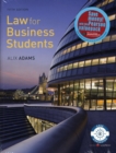 Image for Law for business students : AND Contract Law Online Study Guide Access Card