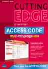 Image for Cutting Edge Elementary MyEnglishLab and Access Card
