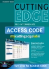 Image for Cutting Edge Pre-intermediate MyEnglishLab and Access Card