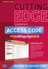 Image for New Cutting Edge Elementary Coursebook/CD-ROM/MyLab Access Card Pack