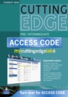Image for New Cutting Edge Pre-Intermediate Coursebook/CD-ROM/MyLab Access Card Pack