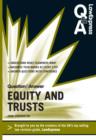 Image for Equity and trusts: question &amp; answer