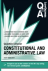 Image for Law express question and answer  : constitutional and administrative law