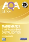 Image for AQA GCSE Mathematics G-F Practice Book