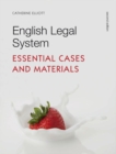 Image for English legal system: essential cases and materials
