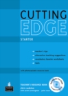 Image for Cutting Edge Starter Teacher&#39;s Book/Test Master CD-Rom Pack