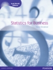 Image for Statistics for Business (Arab World Edition)
