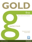 Image for Gold First Teacher&#39;s Book for pack