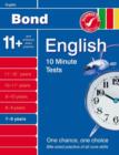 Image for Bond 10 minute tests7-8 years: English