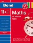 Image for Bond 10 minute tests7-8 years: Maths