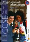 Image for AQA GCSE English and English Language Higher Tier Teacher&#39;s Book