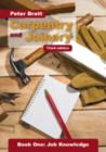 Image for Carpentry and joineryBook 1,: Job knowledge : Book 1