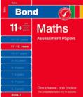 Image for Bond Maths Assessment Papers 11+-12+ Years Book 2