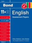 Image for Bond English assessment papers11+-12+ years