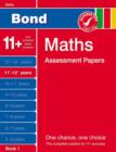 Image for Bond maths assessment papers11+-12+ years
