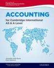 Image for Accounting for Cambridge International AS &amp; A Level Student Book