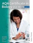 Image for AQA certificate in biology (iGCSE)Level 1/2 : Level 1/2