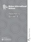 Image for Nelson International Science Teacher&#39;s Guide 3