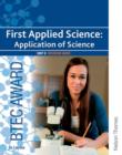 Image for BTEC Award First Applied Science