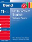 Image for Bond Up to Speed English Tests and Papers 8-9 Years
