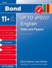 Image for Bond Up to Speed English Tests and Papers 9-10 Years