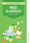 Image for Prose: An Anthology for Key Stage 4 Teacher&#39;s Book 1