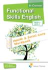 Image for Functional Skills English in Context Health &amp; Social Care CD-ROM Entry 3 - Level 2