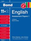 Image for Bond Assessment Papers English 9-10 Yrs Book 1