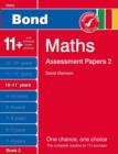 Image for Bond Assessment Papers Maths 10-11+ Yrs Book 2