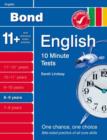 Image for Bond 10 Minute Tests English: 8-9 Years