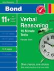 Image for Bond 10 Minute Tests Verbal Reasoning 8-9 Yrs