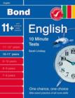 Image for Bond 10 Minute Tests English: 10-11 Years