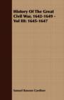 Image for History Of The Great Civil War, 1642-1649 - Vol III
